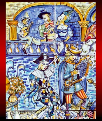 Il carnevale di Venezia - particolare