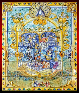 Il carnevale di Venezia - pannello - cm. 120 x 100